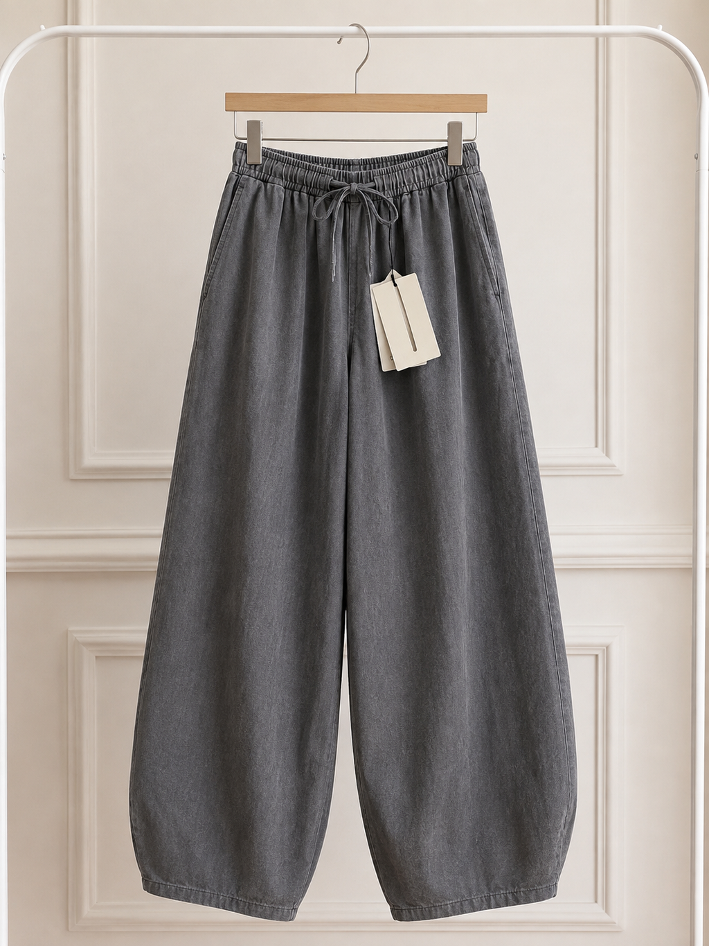 Italian Premium Lyocell Balloon Trousers