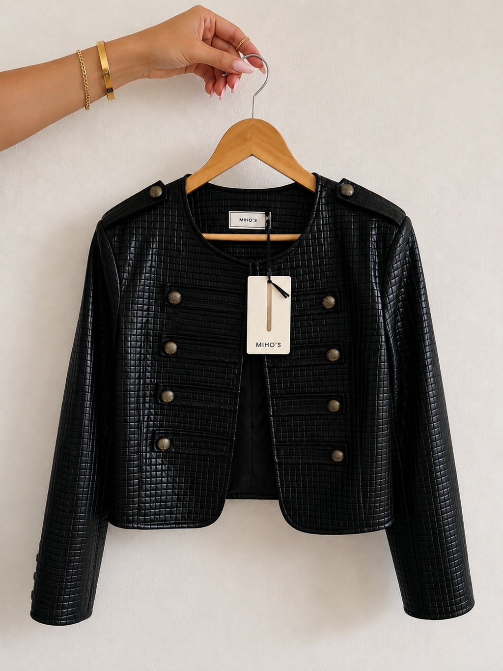 Miho's Jacket – Quilted Bomber
