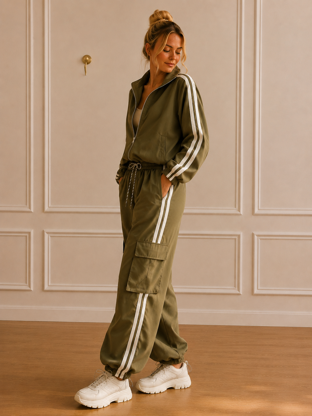 Lumina Cargo Set – Olive