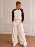 MIHO'S Premium Italian Tracksuit – Milk & Plum