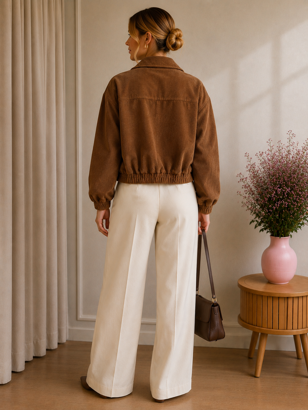 Italian Corduroy Jacket – Camel