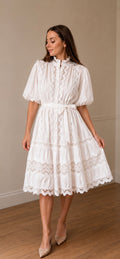 White Lace Dress