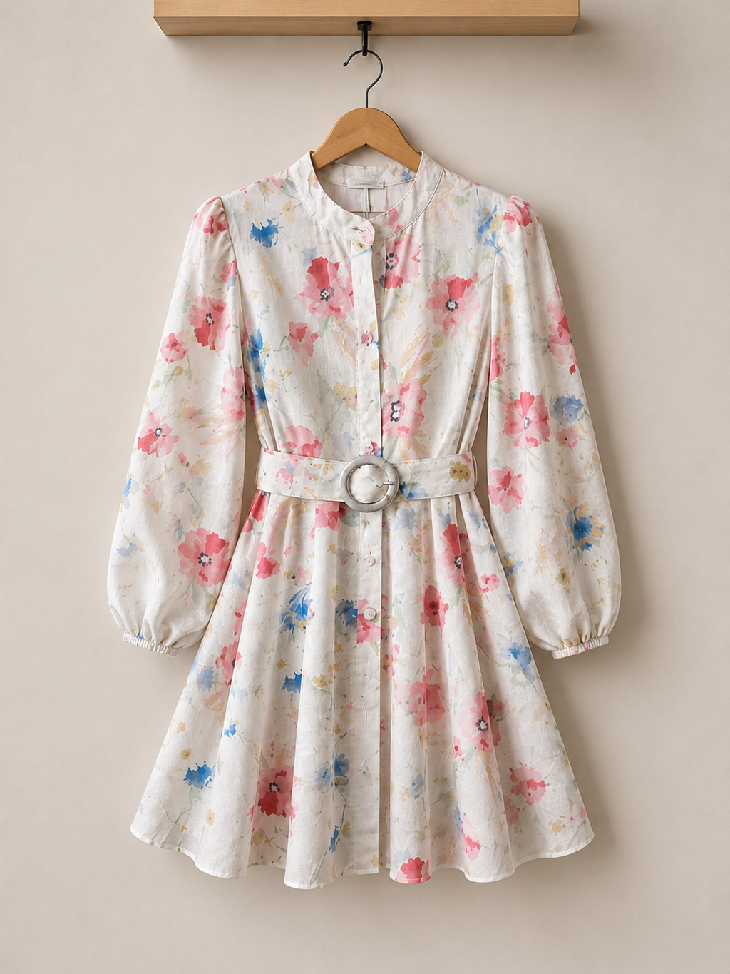 Floral Linen Dress
