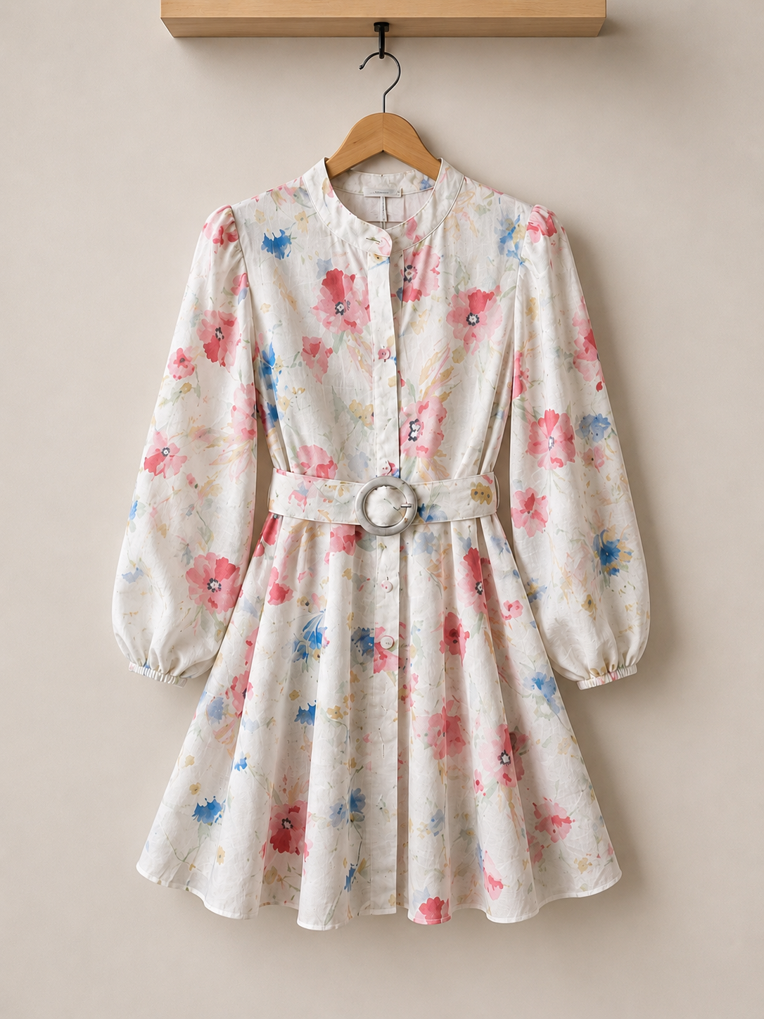 Floral Linen Dress