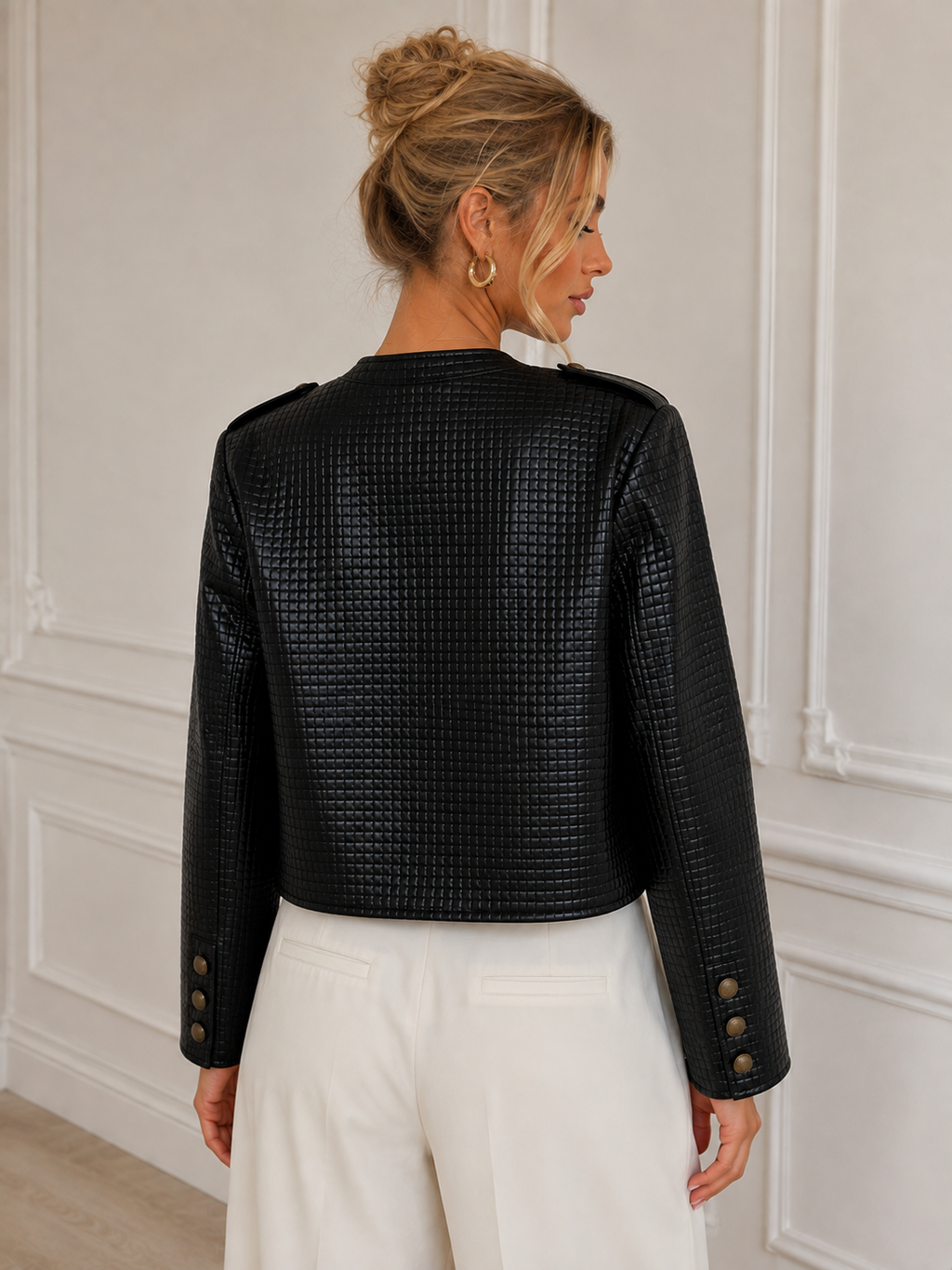 Miho's Jacket – Quilted Bomber