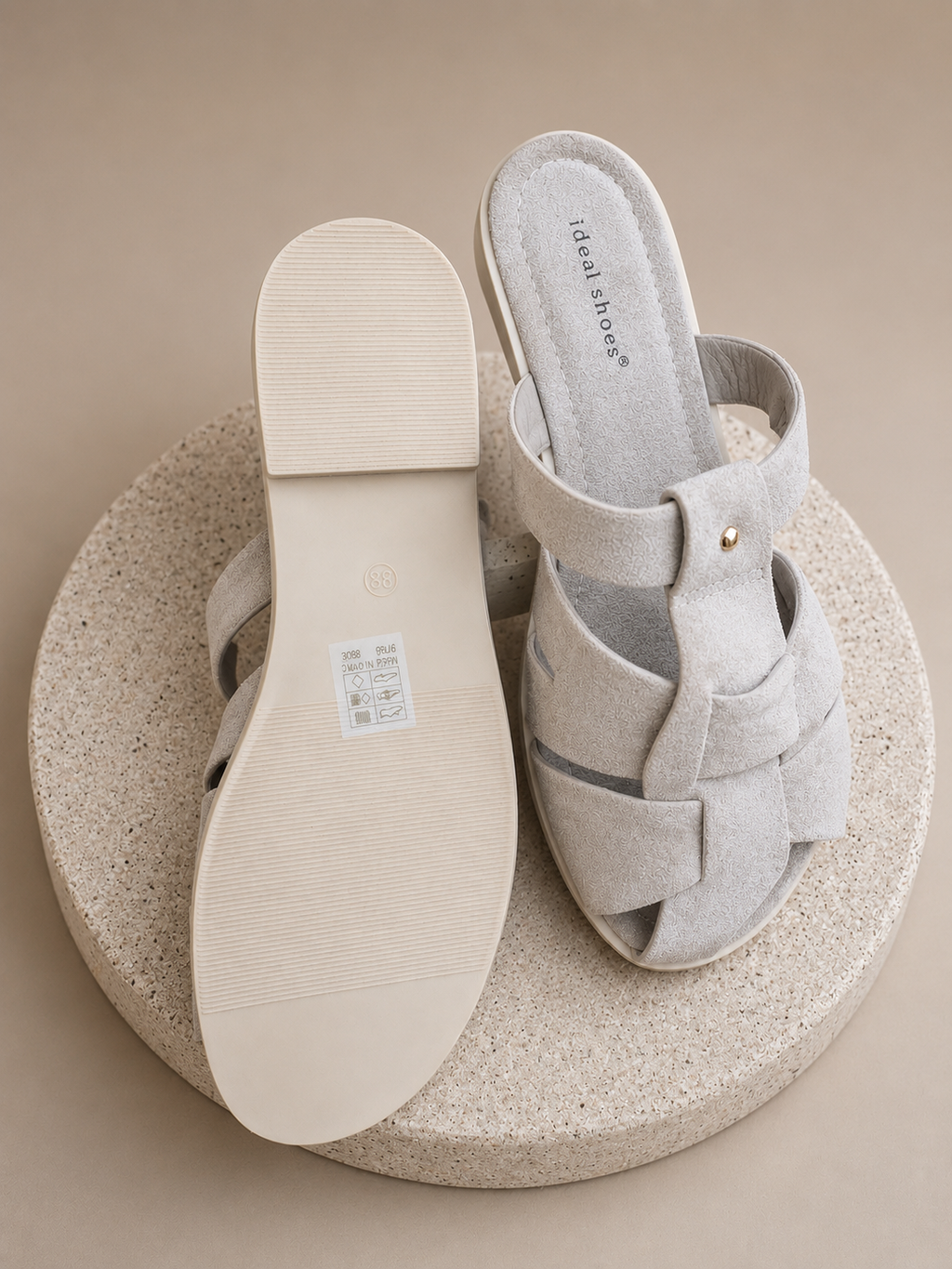 Premium Beige Sandals