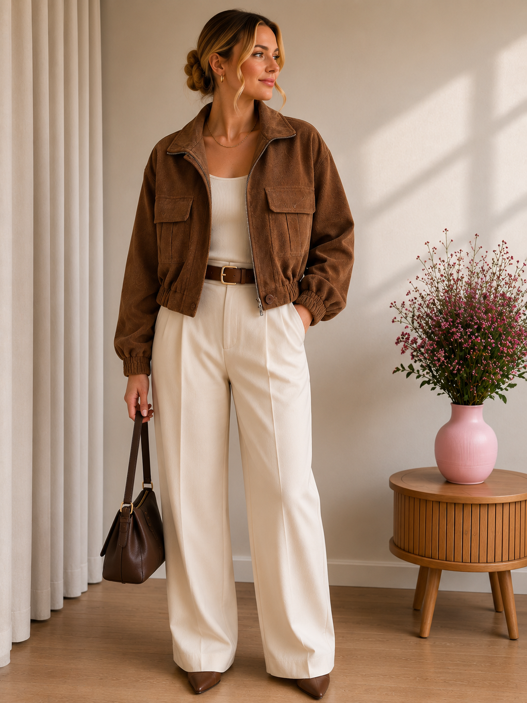 Italian Corduroy Jacket – Camel