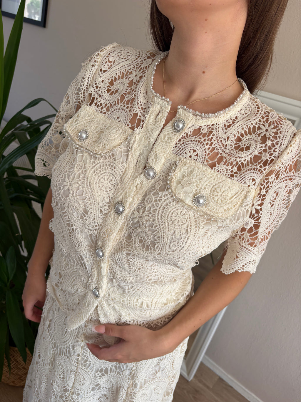 Pearl Lace Set
