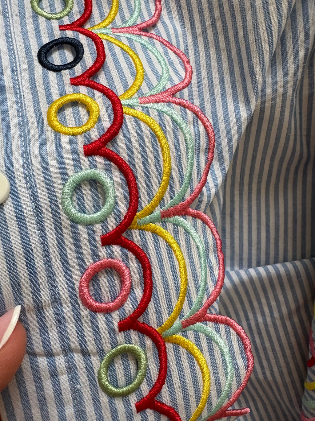 Embroidered Cotton Shirt
